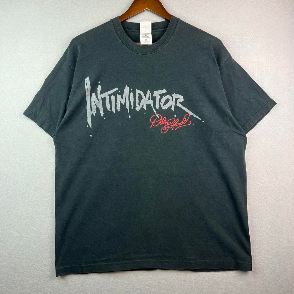 Vintage Dale Earnhardt 1997 Intimidator Nascar Black Mens Tee Shirt XL